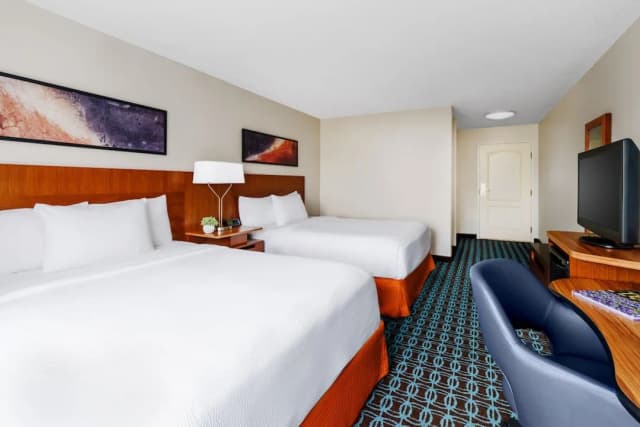 Fairfield Inn & Suites Houston The Woodlands-客房, 2 张大床-5