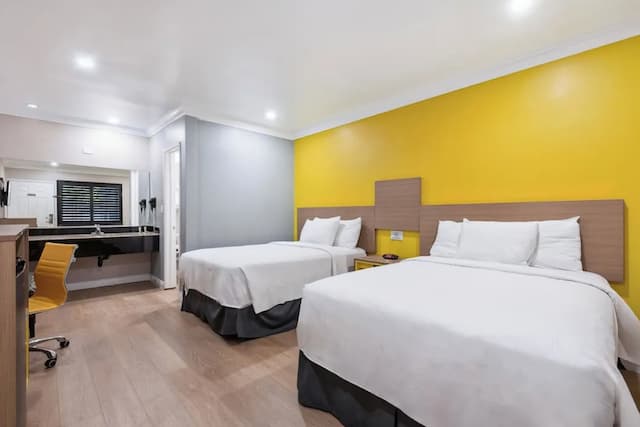 Hotel H-Wood-Standard Double Room, 2 Double Beds-1