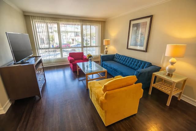 칼 마르 호텔 스위트-스위트, 킹사이즈침대 1개 및 소파베드 (California)-2