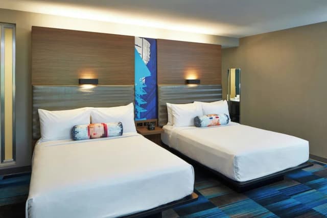 Aloft by Marriott Seattle Redmond-Room, 2 Queen Beds (Hearing Accessible)-4
