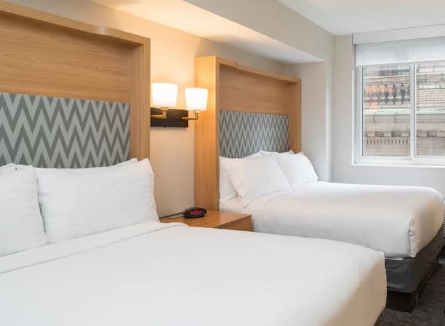 홀리데이 인 뉴욕 시티 - 월 스트리트 바이 IHG-스탠다드룸, 더블침대 2개-3