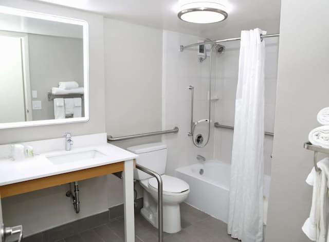 Holiday Inn Chicago O'Hare Area by IHG-标准房, 1 张特大床, 无障碍 (Mobility)-9