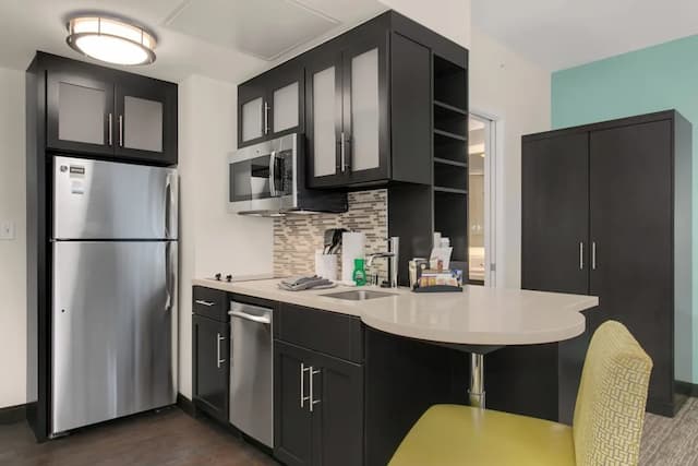 스테이브리지 스위트 시애틀 - 사우스 레이크 유니온 바이 IHG-스튜디오 스위트, 킹사이즈침대 1개, 주방 (High Floor)-3