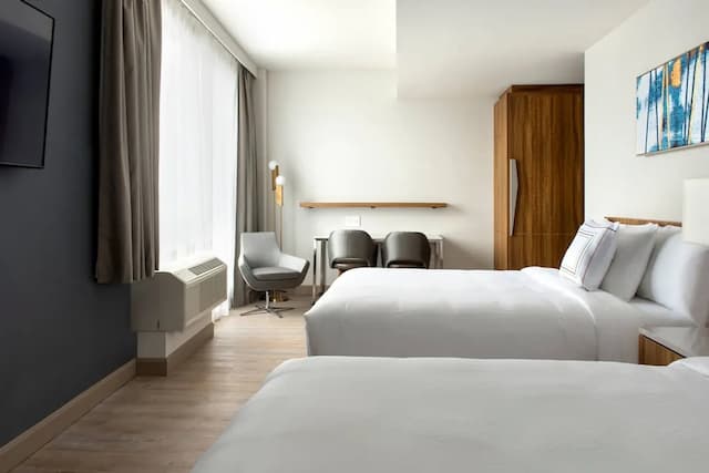 TownePlace Suites by Marriott New York Long Island City/Manhattan View-开间套房, 2 张双人床-1