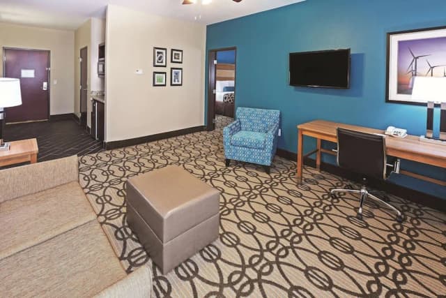 La Quinta by Wyndham Houston Willowbrook Vintage Park-Deluxe Suite, 1 King Bed, Accessible, Non Smoking (Deluxe Family Suite)-1