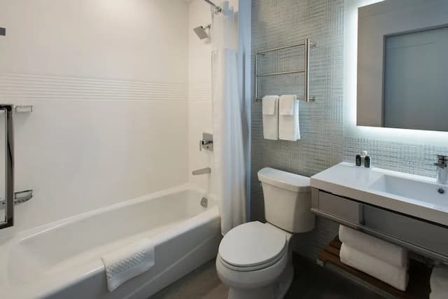 TownePlace Suites by Marriott New York Brooklyn-開放式客房, 2 張加大雙人床, 廚房-7