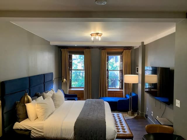 히스토릭 블루 문 호텔 - NYC-주니어 스튜디오 스위트, 침실 1개-4