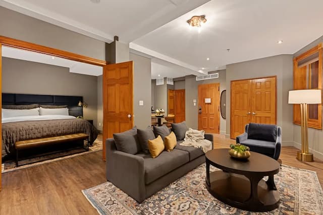 히스토릭 블루 문 호텔 - NYC-패밀리 스튜디오 스위트-1