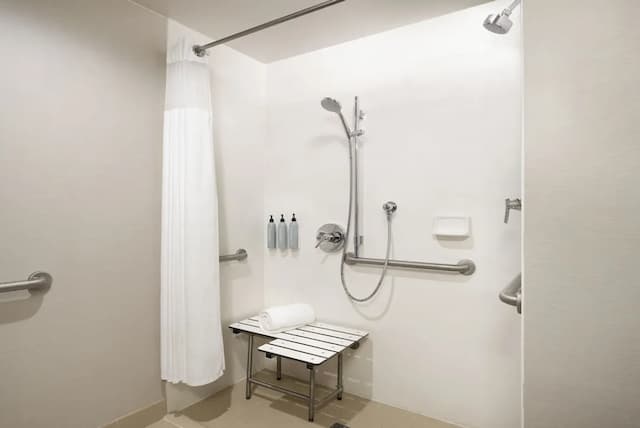 Courtyard Los Angeles L.A. LIVE-客房, 2 张大床 (Mobility/Hearing Access, Roll-In Shwr)-4