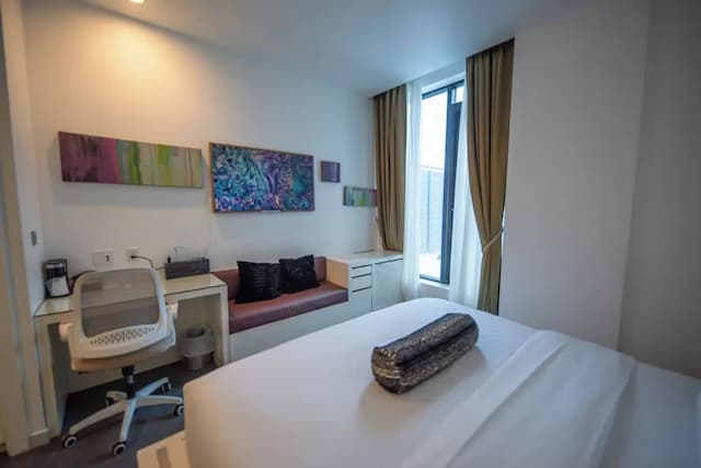 The One Boutique Hotel-Room, 1 King Bed, Balcony-12