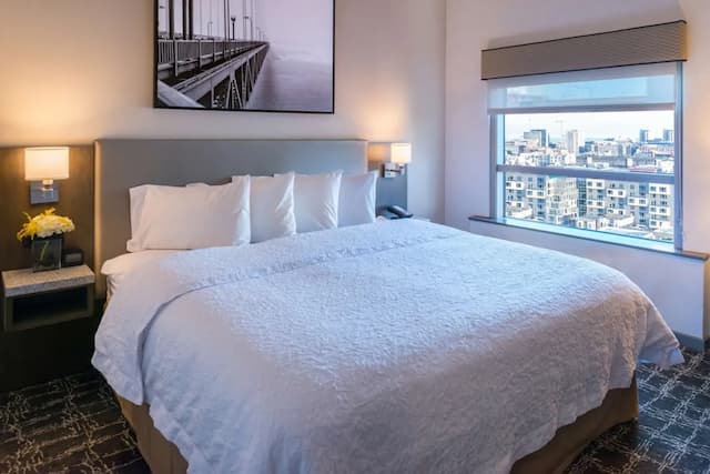 ハンプトン イン サンフランシスコ ダウンタウン / コンベンション センター-ルーム キングベッド 1 台 禁煙-9