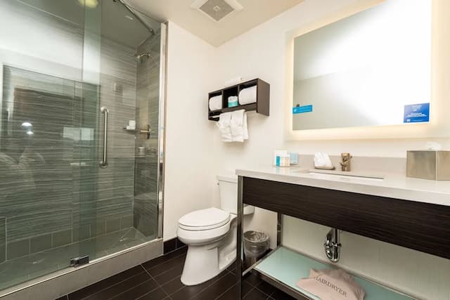 ハンプトン イン サンフランシスコ ダウンタウン / コンベンション センター-ルーム キングベッド 1 台 冷蔵庫-16