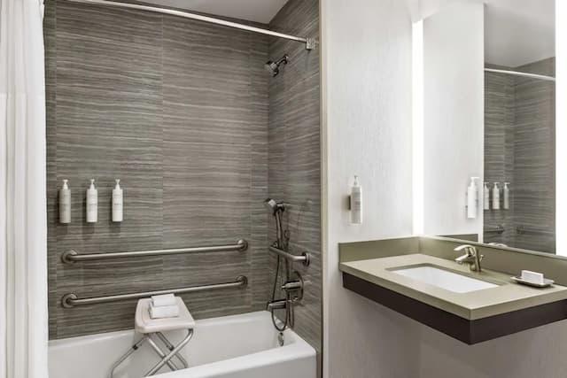 ハンプトン イン サンフランシスコ ダウンタウン / コンベンション センター-ルーム キングベッド 1 台 バリアフリー 浴槽-15