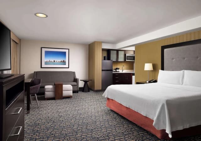 Homewood Suites by Hilton Chicago Downtown/Magnificent Mile-King, 开间套房, 1 张特大床, 无烟房-1