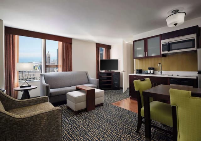 Homewood Suites by Hilton Chicago Downtown/Magnificent Mile-套房, 1 间卧室, 城市景观-1