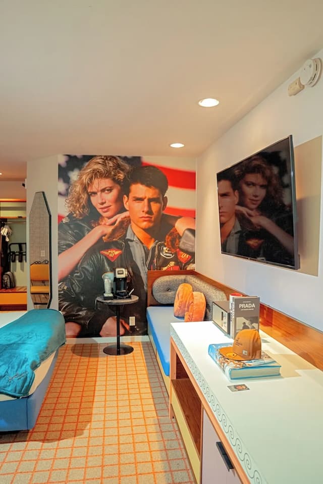 디 애들러 어 헐리우드 힐스 호텔-스탠다드룸, 퀸사이즈침대 2개-26