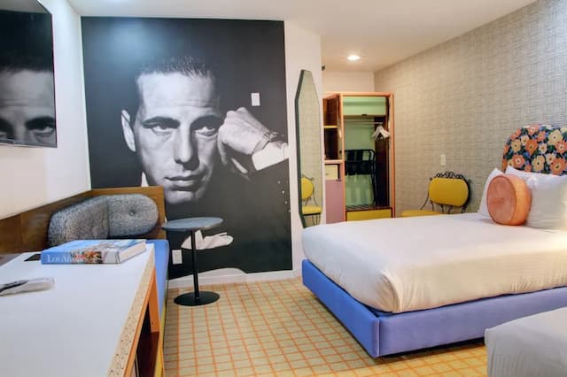 디 애들러 어 헐리우드 힐스 호텔-베이직 더블룸-10