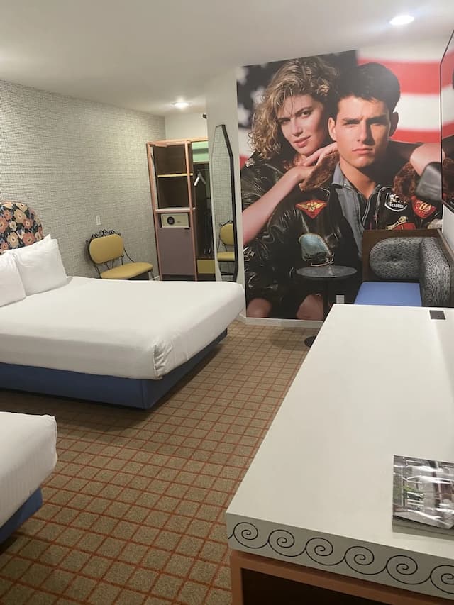 디 애들러 어 헐리우드 힐스 호텔-스탠다드 더블룸, 퀸사이즈침대 2개-1