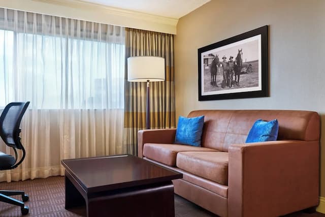 シェラトン・ノースヒューストン・ジョージブッシュインターコンチネンタル-ジュニア スイート キングベッド 1 台ソファーベッド付き-1