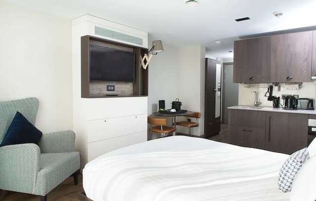 Residence Inn by Marriott London Tower Bridge-开间套房, 1 张双人床-3