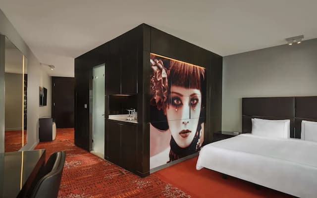 Park Plaza London Westminster Bridge-开间, 1 张特大床 (Big Ben View)-1