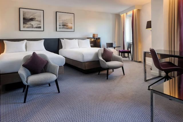 힐튼 런던 엔젤 아일링턴-디럭스룸, 더블침대 2개-6