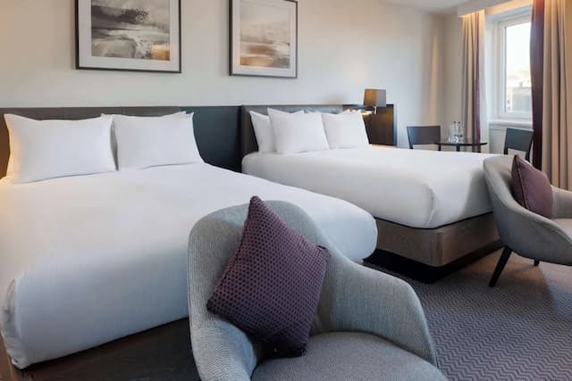 힐튼 런던 엔젤 아일링턴-디럭스룸, 더블침대 2개-5