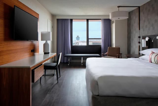 ニューヨーク ラ ガーディア エアポート マリオット-ルーム キングベッド 1 台 (Airport View)-1