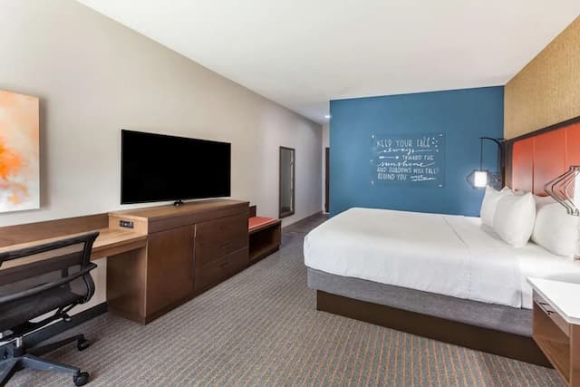 라 퀸타 인 & 스위트 바이 윈덤 휴스턴 이스트 - 셸던 로드-룸, 킹사이즈침대 1개, 장애인 지원, 금연 (Mobility,Hearing,Roll-In Shower)-4