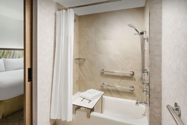 TownePlace Suites by Marriott New York Manhattan/Chelsea-開放式客房, 1 張特大雙人床, 小廚, 城市景-9