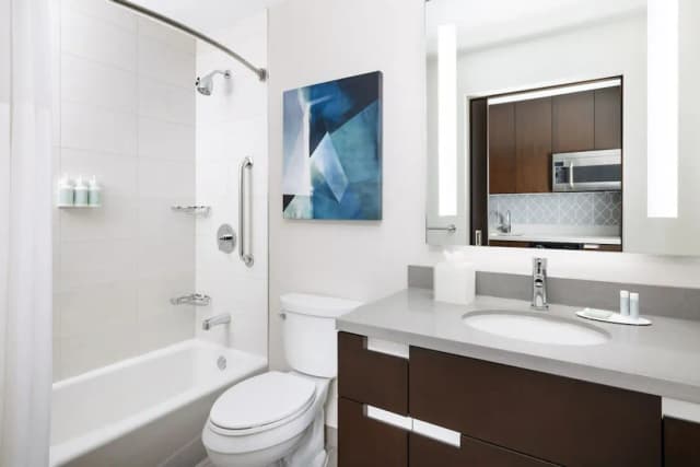 레지던스 인 메리어트 뉴욕 다운타운 맨해튼/WTC 에어리어-스튜디오, 퀸사이즈침대 2개, 시내 전망-6