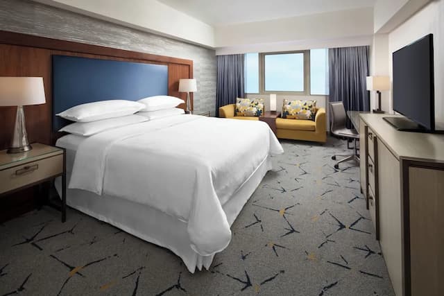 Sheraton Gateway Los Angeles Hotel-传统客房, 1 张特大床-6