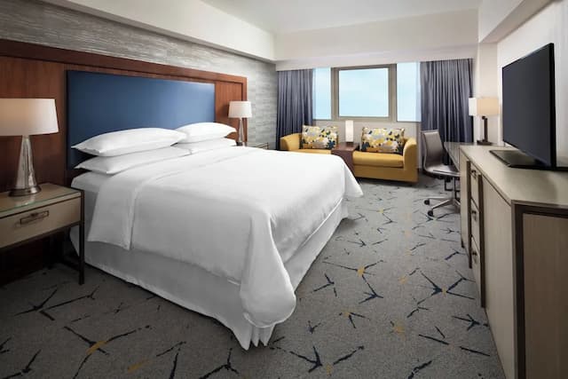 Sheraton Gateway Los Angeles Hotel-传统客房, 1 张特大床-8