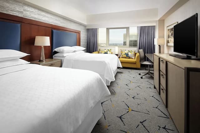 Sheraton Gateway Los Angeles Hotel-传统客房, 2 张大床-3