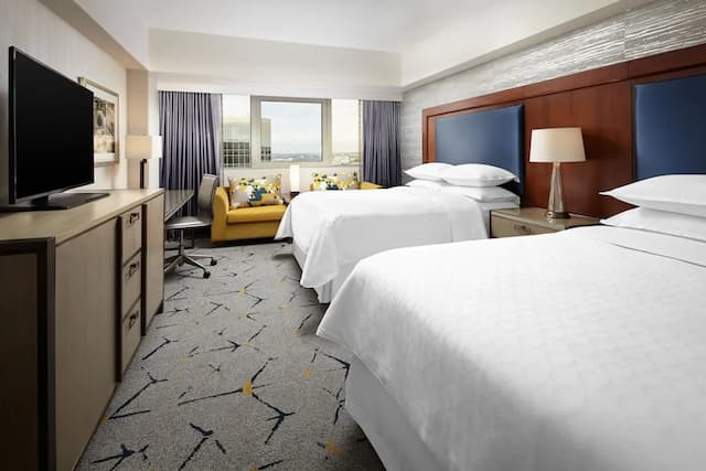 Sheraton Gateway Los Angeles Hotel-华丽客房, 2 张大床-1