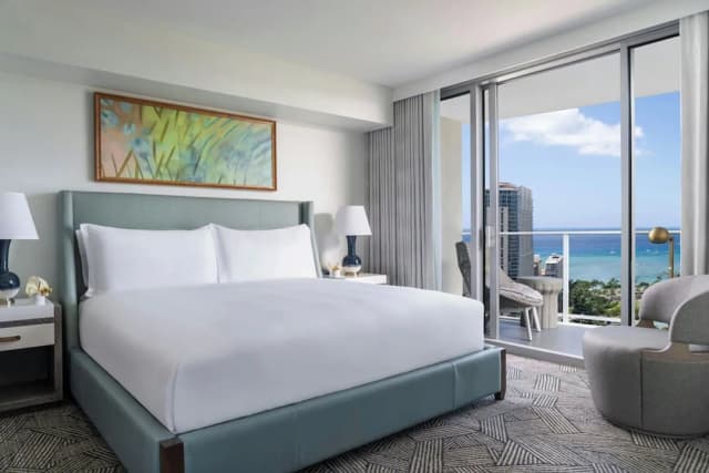 The Ritz-Carlton Residences, Waikiki Beach-特级套房, 2 间卧室, 海洋景观-6