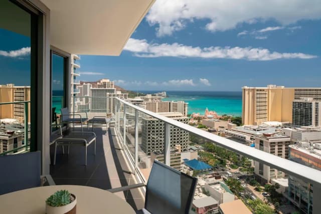 The Ritz-Carlton Residences, Waikiki Beach-特级套房, 3 间卧室, 海洋景观-5