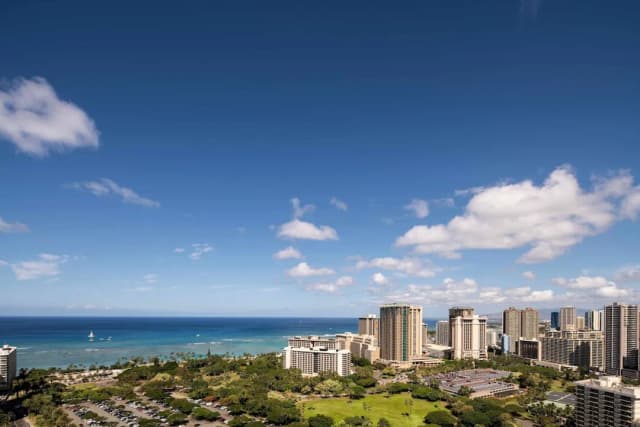 The Ritz-Carlton Residences, Waikiki Beach-尊贵套房, 3 间卧室, 海洋景观-4