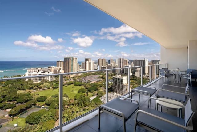 The Ritz-Carlton Residences, Waikiki Beach-尊贵套房, 3 间卧室, 海洋景观-5