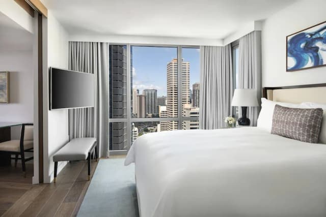 The Ritz-Carlton Residences, Waikiki Beach-套房, 1 间卧室, 海洋景观 (Corner)-2