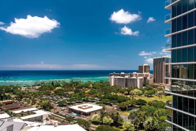 The Ritz-Carlton Residences, Waikiki Beach-套房, 1 间卧室, 海洋景观 (Corner)-3