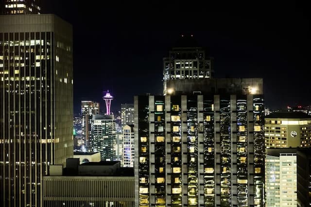 Renaissance Seattle Hotel-Deluxe Room, 2 Double Beds, City View-5