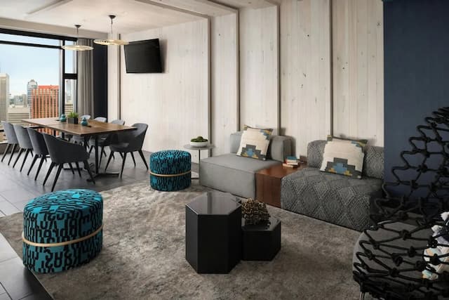 Renaissance Seattle Hotel-Club Room, 1 King Bed, City View (Mob.&Hearing Access, w Roll-in Shower)-11