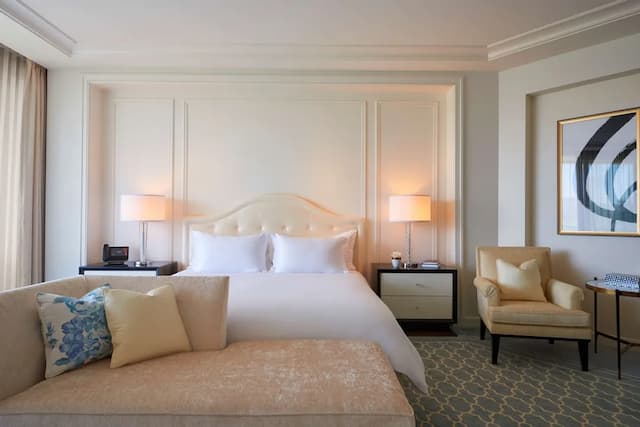 월도프 아스토리아 베벌리 힐스-주니어 스위트, 킹사이즈침대 1개, 금연, 발코니 (BEVERLY HILLS)-1