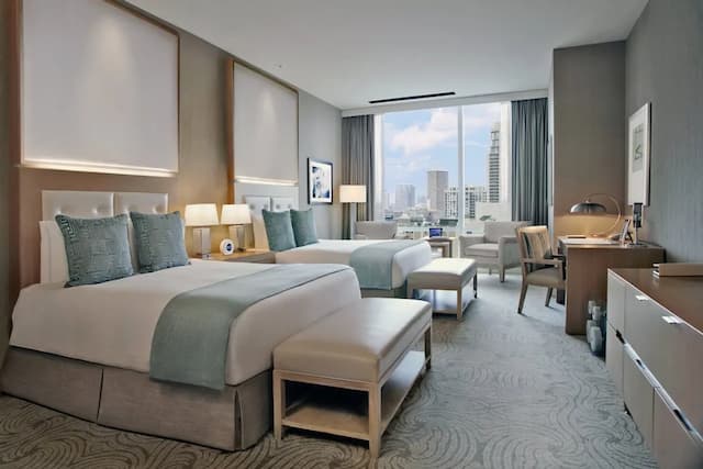 Trump International Hotel & Tower Chicago-华丽客房, 2 张大床 (Spa)-1