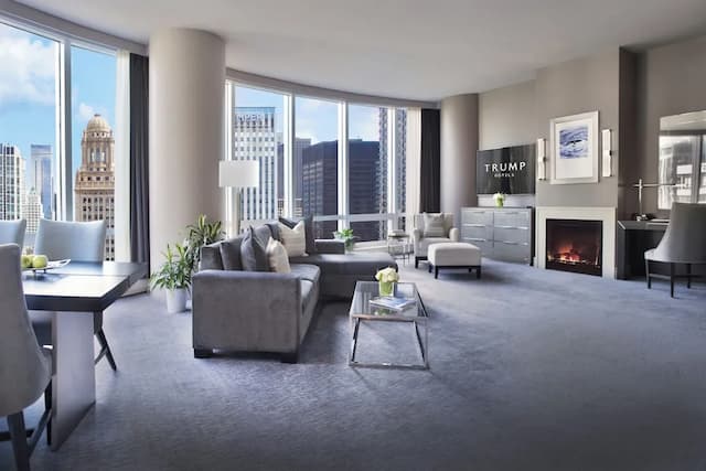 Trump International Hotel & Tower Chicago-华丽套房, 1 间卧室, 河景 (Grand)-5