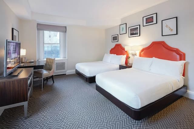 The Lexington Hotel, Autograph Collection-华丽客房, 2 张双人床-1