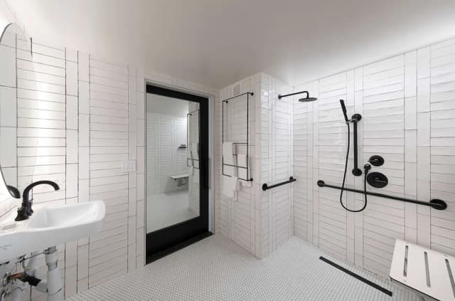 The Wayfarer Downtown LA, Tapestry Collection by Hilton-Studio, 2 Queen Beds, Accessible (Mobility, Roll-In Shower)-6