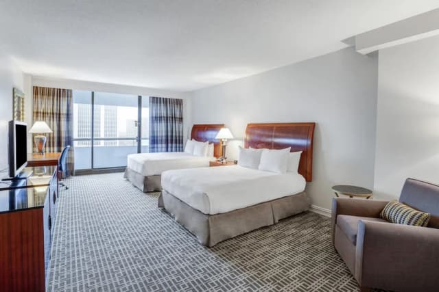 Hilton Houston Post Oak by the Galleria-Premium Room, 2 Queen Beds, Balcony, City View-2