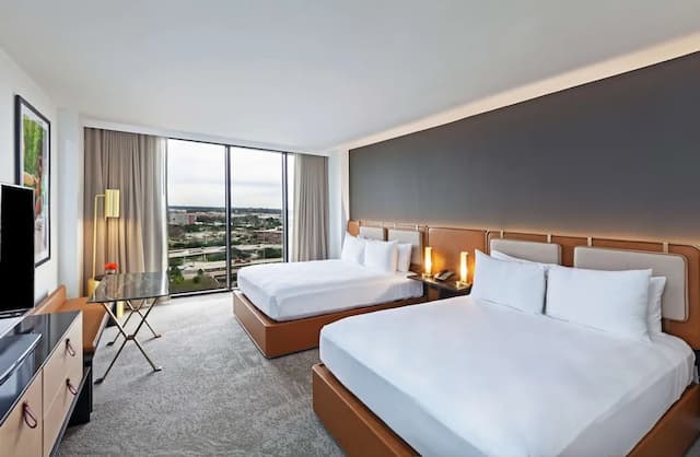 C. ボールドウイン、キュリオ コレクション バイ ヒルトン-ルーム クイーンベッド 2 台 (High Floor)-1